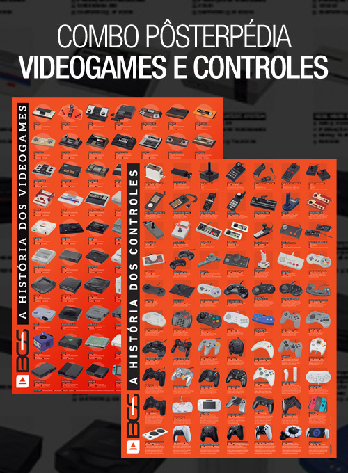 Combo Pôsterpédia Videogames e Controles