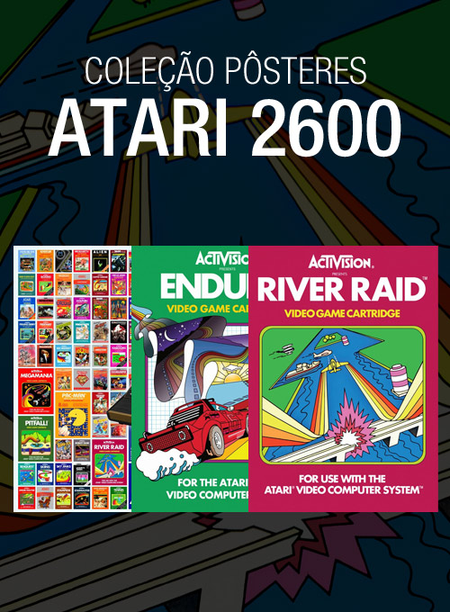 Coleção Pôsteres Atari 2600