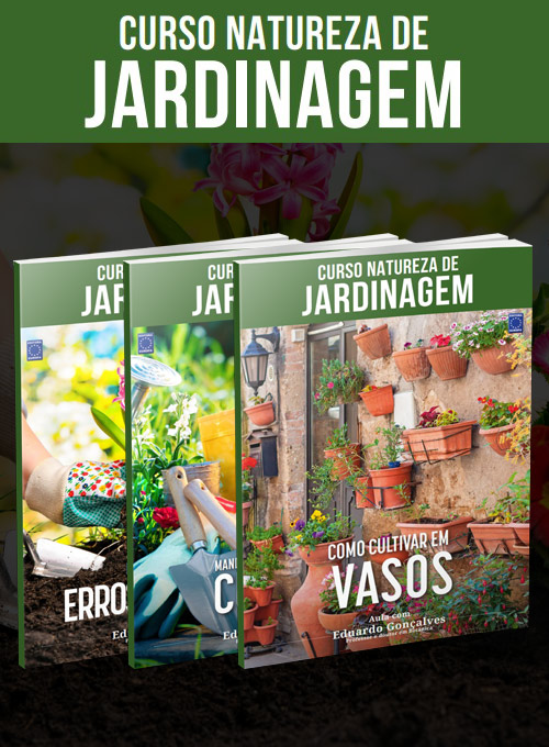 Coleção Curso Natureza de Jardinagem - 3 Volumes