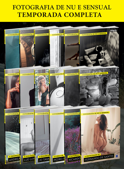 Coleção Fotografia de Nu e Sensual - Temporada Completa (18 Volumes)