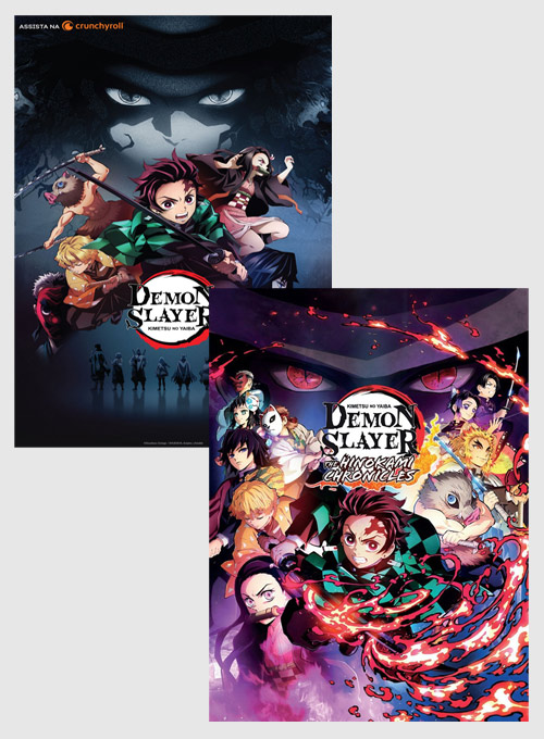 Demon Slayer - Super Kit - 2 Pôsteres Gigantes