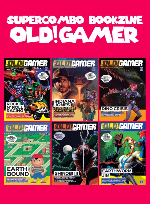 Supercombo Bookzine OLD!Gamer - 6 Edições