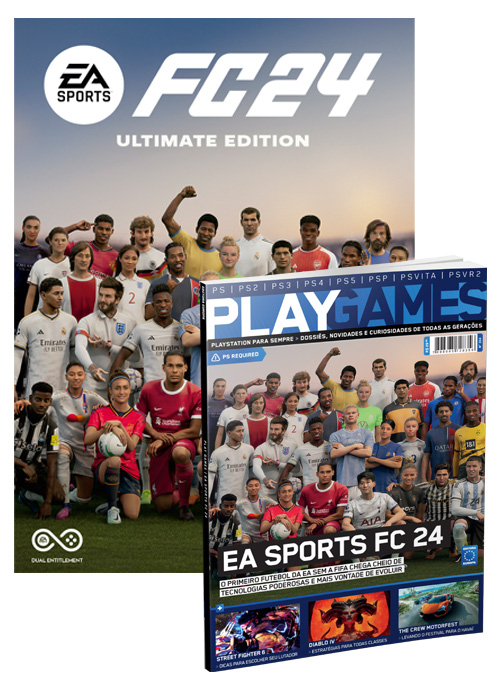 Editora Europa - Kit - EA Sports FC 24: Revista PLAY Games #304 +
