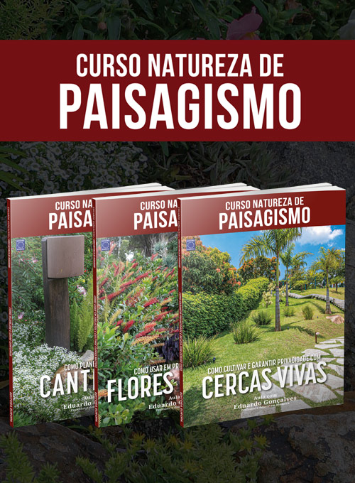 Coleção Curso Natureza de Paisagismo - 3 Volumes