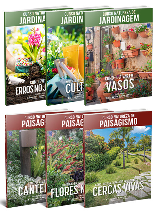 Kit Curso Natureza: Jardinagem e Paisagismo