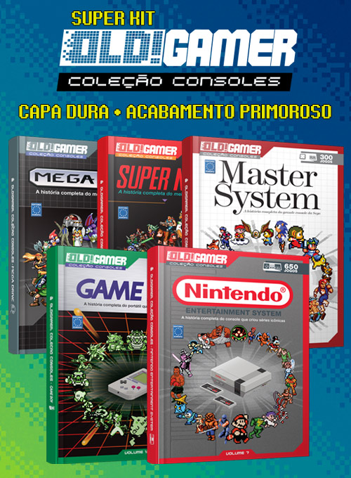 Super Kit - OLD!Gamer Consoles - Capa Dura