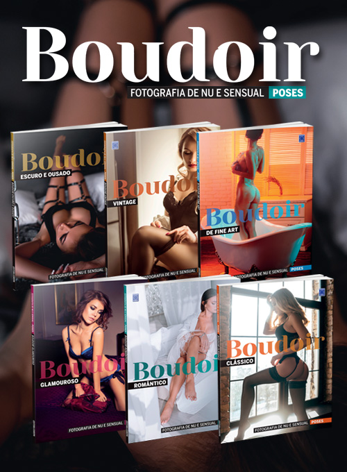 Coleção Fotografia de Nu e Sensual - Poses Boudoir