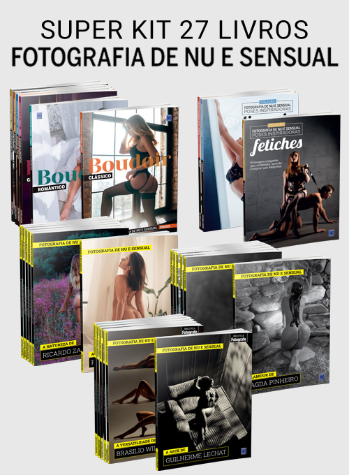 Super Kit 27 Livros - Fotografia de Nu e Sensual