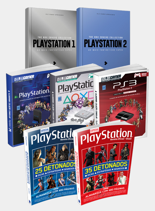 Kit Super Fã PlayStation - 7 Publicações