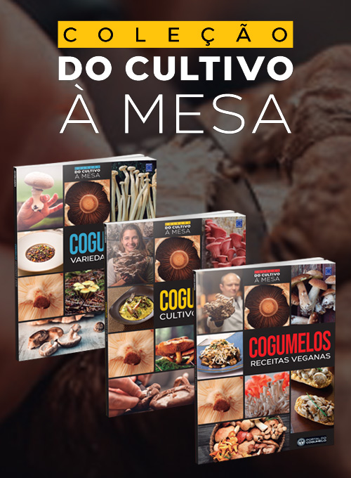 Coleção Cultivo à Mesa - Cogumelos - 3 Volumes