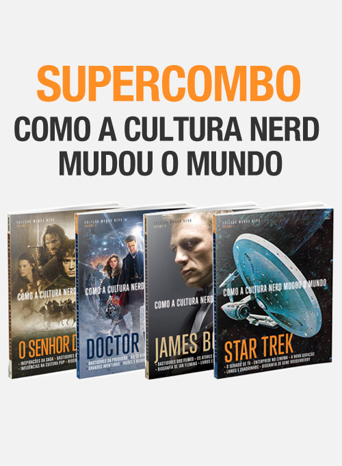 Supercombo Como a Cultura Nerd Mudou o Mundo - 4 Livros