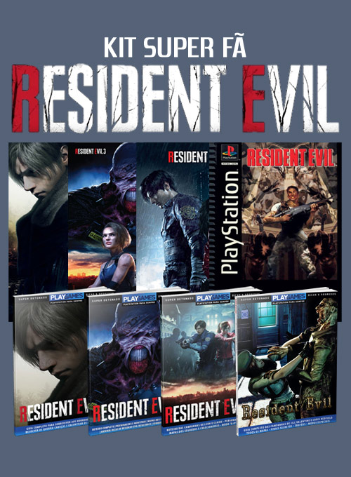 Kit Super Fã - Resident Evil