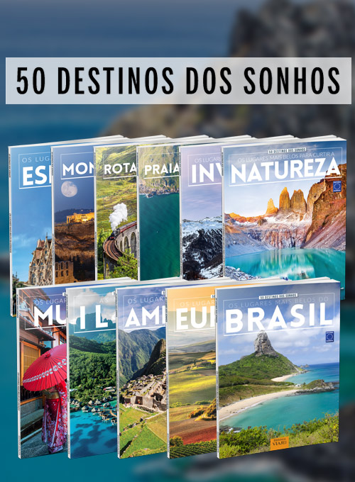 Coleção 50 Destinos dos Sonhos - 11 Volumes