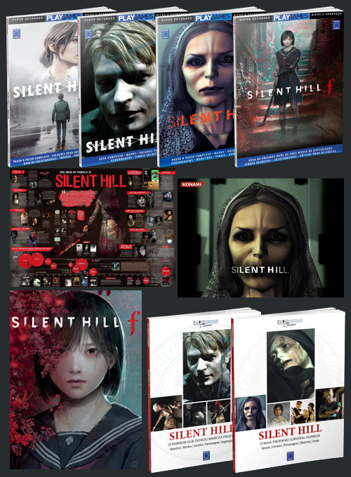 Kit Super Fã - Silent Hill - 9 Publicações