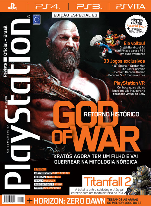 Revista Playstation muda de nome e agora se chama PlayGames