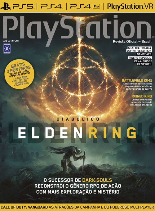 Editora Europa - Playstation Revista Oficial - Brasil - Edição 297