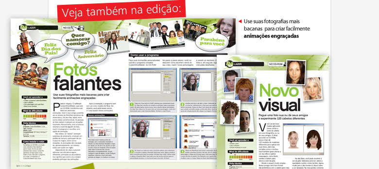 Use suas fotografias mais bacanas para criar facilmente animações engraçadas.