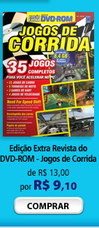 Edição Extra Revista do DVD-ROM - Jogos de Corrida.
