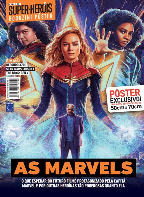 Editora Europa - Posterzine Mundo dos Super-Heróis - As Marvels