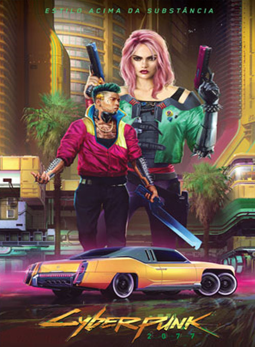 Editora Europa - Cyberpunk: Mercenários - Posterzine Gigante